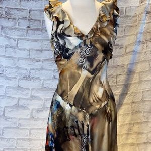 Galliano Satin Dress